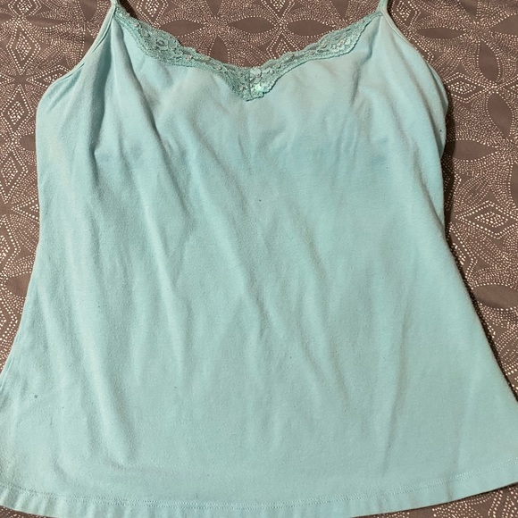 Built in bra cotton tank - Picture 1 of 3